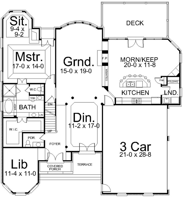Main Floor Plan: 24-165