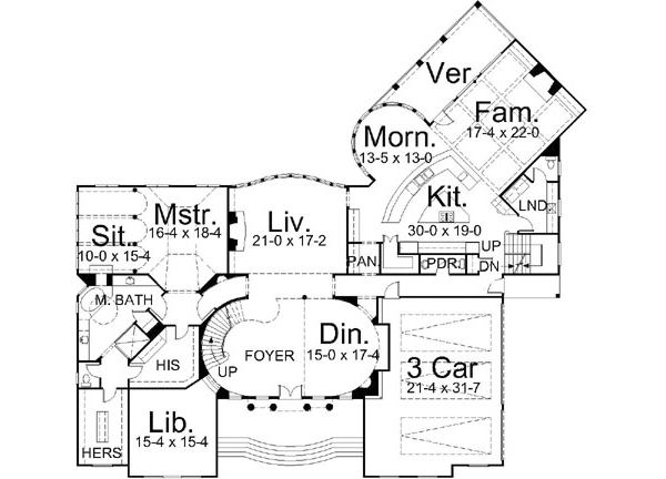 Main Floor Plan: 24-171