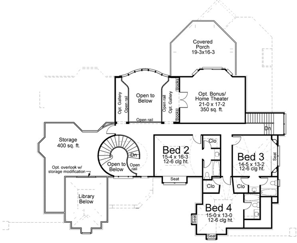 Upper/Second Floor Plan: 24-175