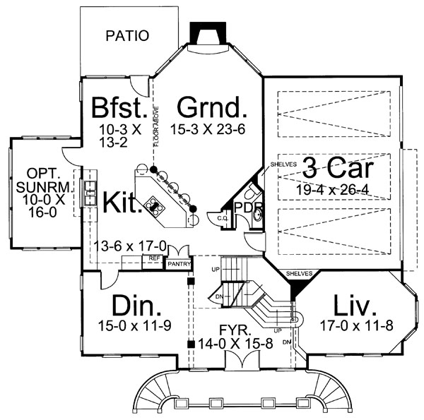 Main Floor Plan: 24-181