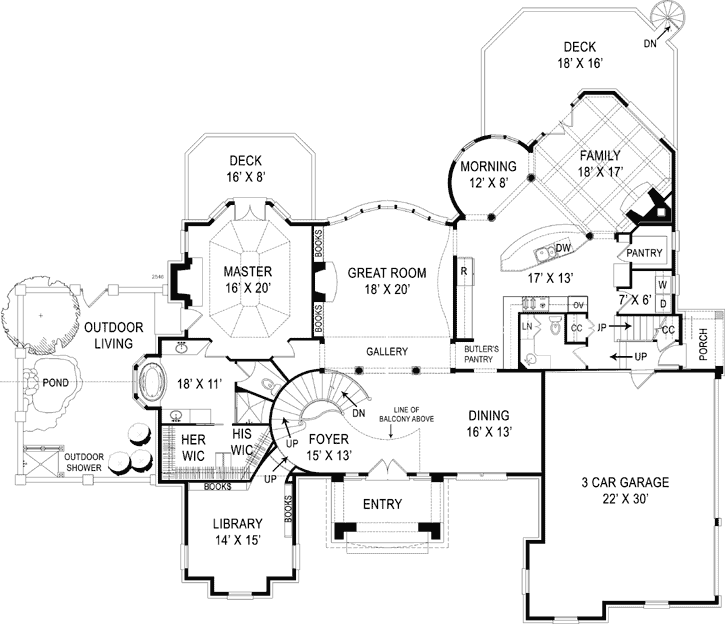 Main Floor Plan: 24-183