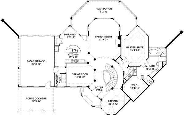 Main Floor Plan: 24-185