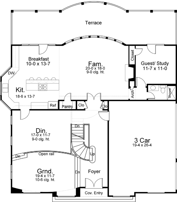 Main Floor Plan: 24-187