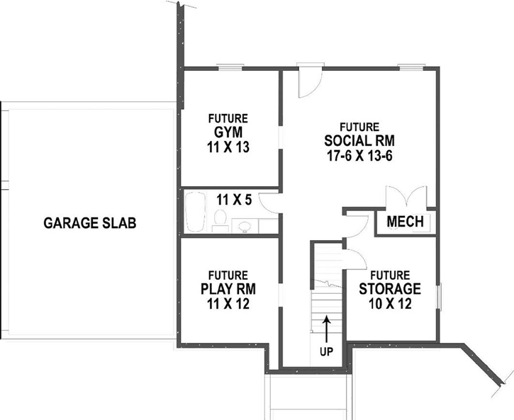 Lower Floor Plan: 24-192