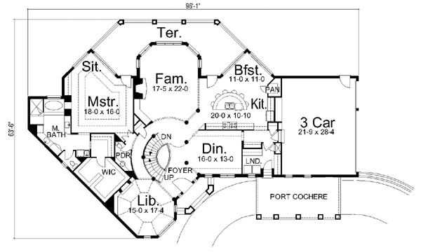 Main Floor Plan: 24-193