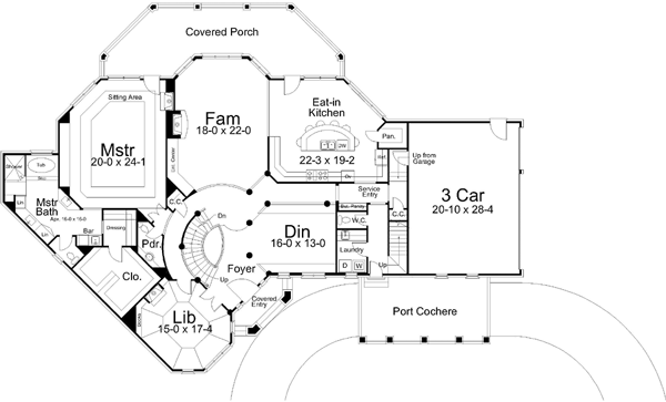 Main Floor Plan: 24-194