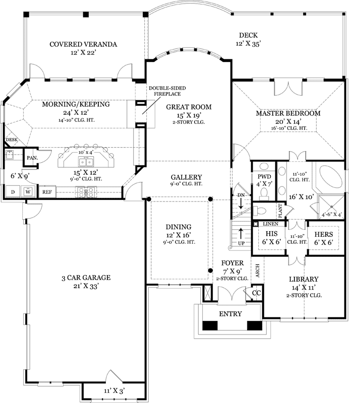 Main Floor Plan: 24-198