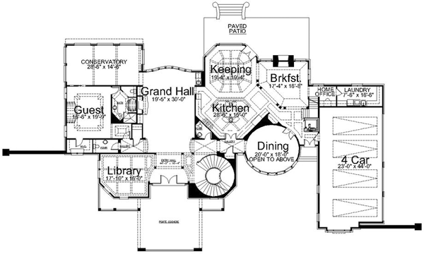 Main Floor Plan: 24-199