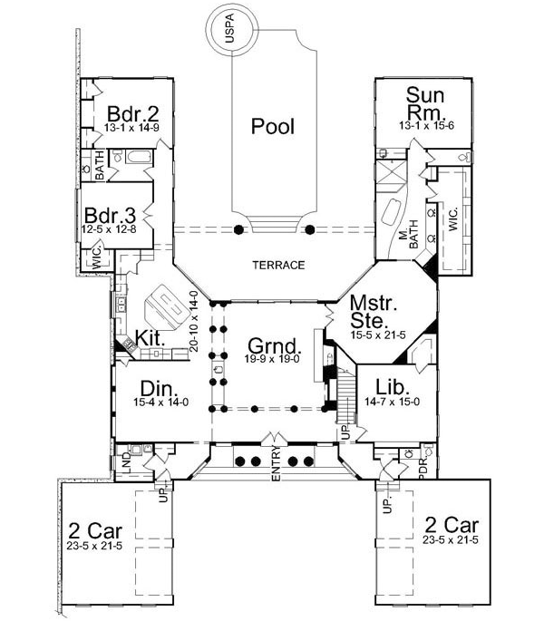 Main Floor Plan: 24-202