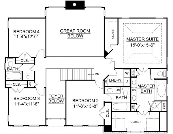 Upper/Second Floor Plan:24-209