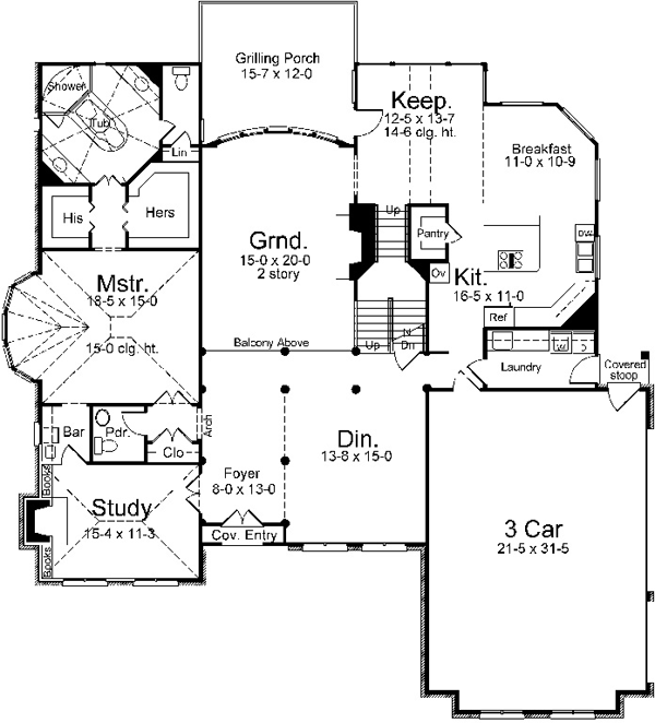 Main Floor Plan: 24-214