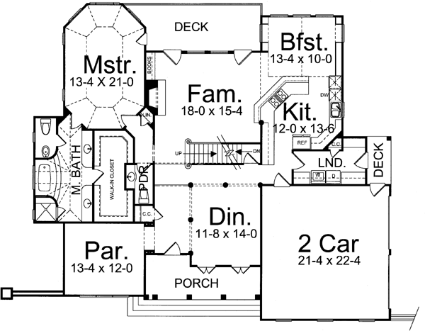 Main Floor Plan: 24-216