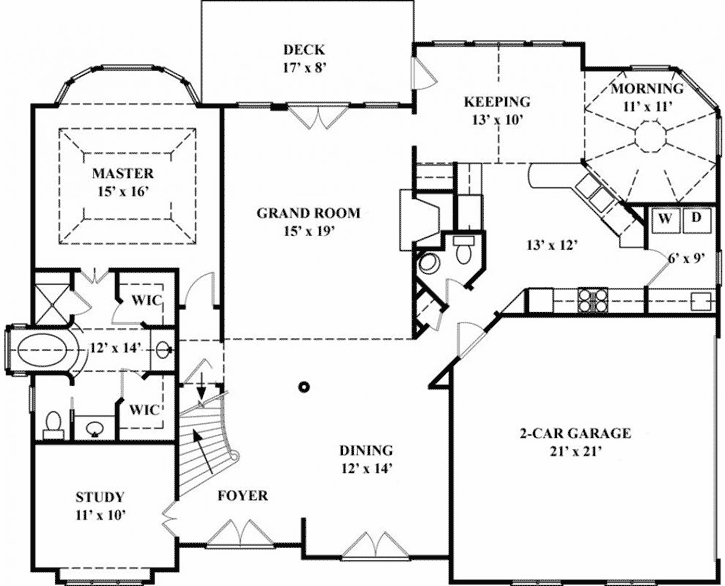 Main Floor Plan: 24-217