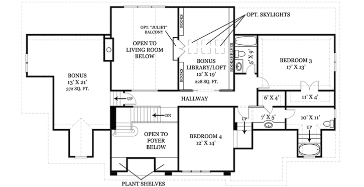 Upper/Second Floor Plan: 24-226