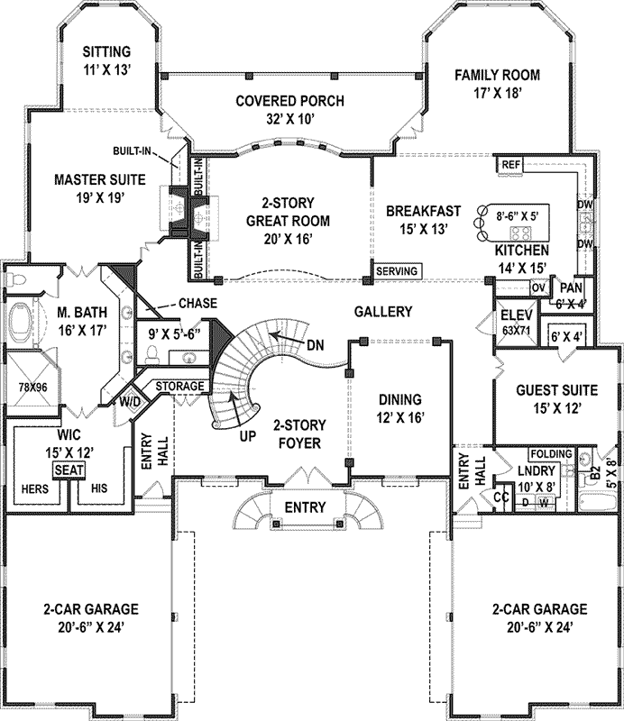 Main Floor Plan: 24-230