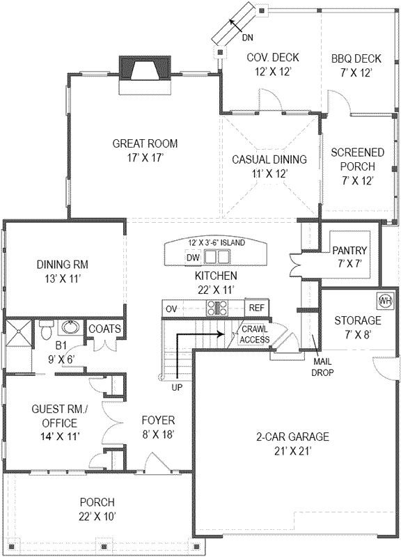 Main Floor Plan: 24-232