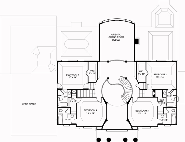 Upper/Second Floor Plan: 24-236