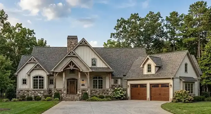 Country house plans 24-239 - front exterior, 2,878 sq ft, 3 bed, 2 bath house plans | Monster House Plans