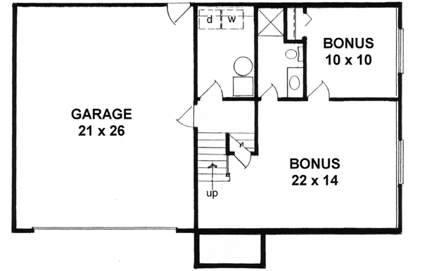 Lower Floor Plan: 25-114