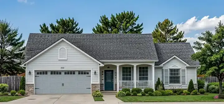Southern house plans 25-115 - front exterior, 1,245 sq ft, 3 bed, 2 bath house plans | Monster House Plans
