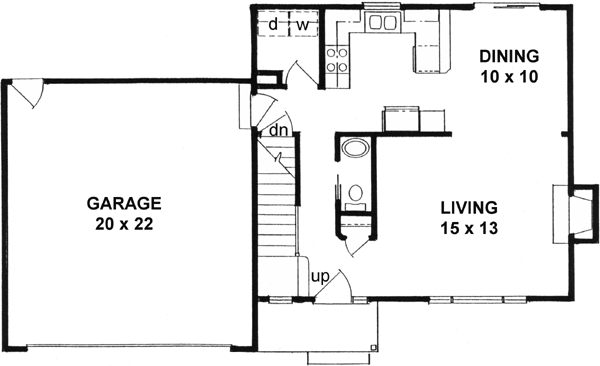 Main Floor Plan: 25-117