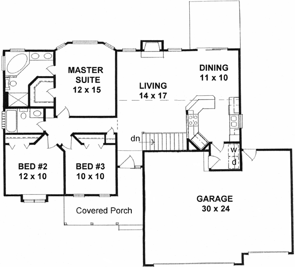 Main Floor Plan: 25-118
