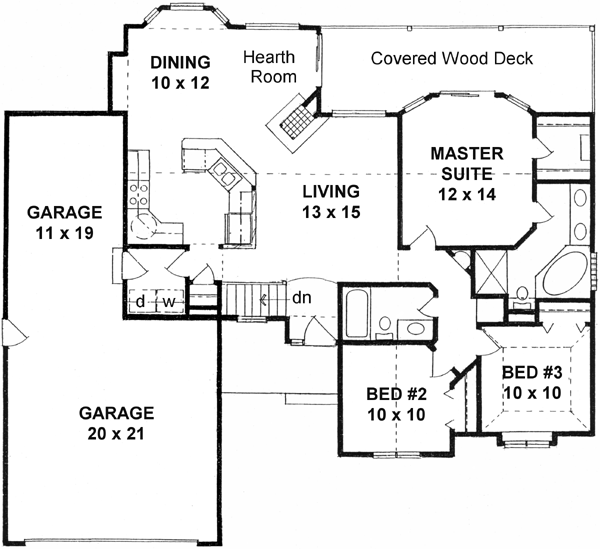 Main Floor Plan: 25-120