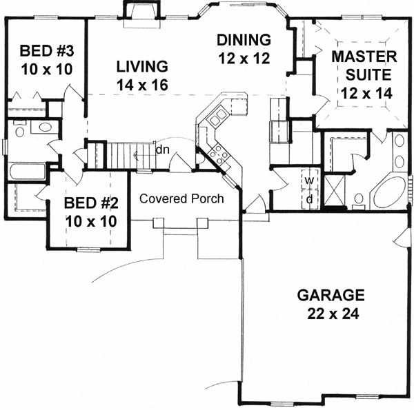 Main Floor Plan: 25-123