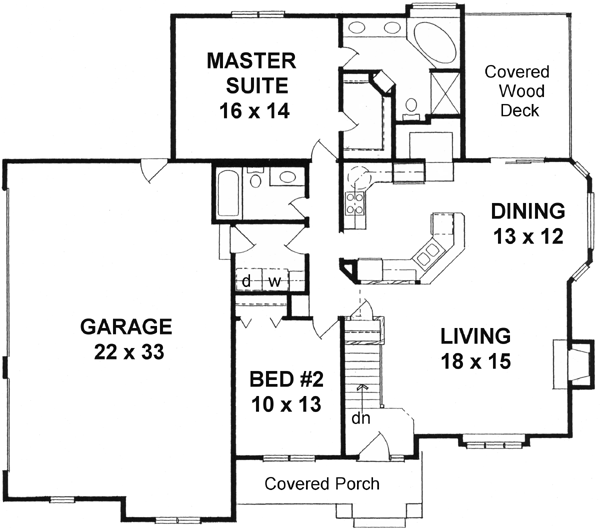 Main Floor Plan: 25-124