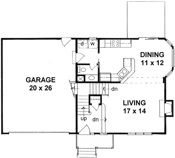 Main Floor Plan: 25-127