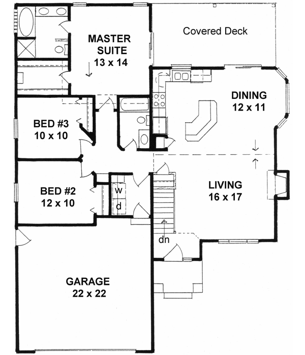 Main Floor Plan: 25-128