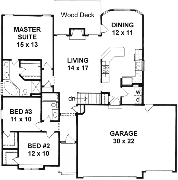 Main Floor Plan: 25-130