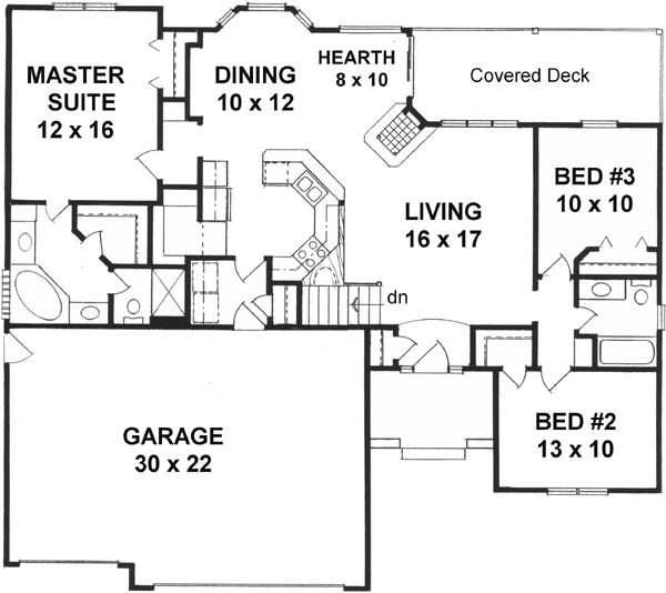 Main Floor Plan: 25-131