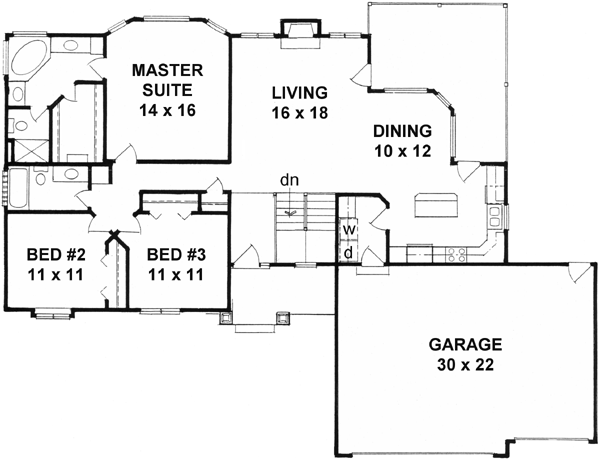 Main Floor Plan: 25-138