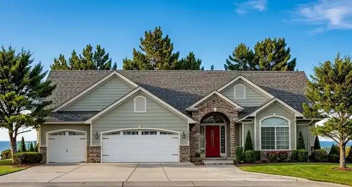 Traditional house plans 25-139 - front exterior, 1,551 sq ft, 3 bed, 2 bath house plans | Monster House Plans