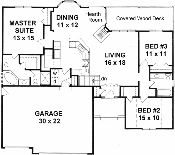 Main Floor Plan: 25-139