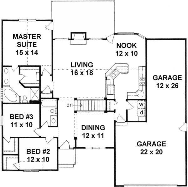 Main Floor Plan: 25-144