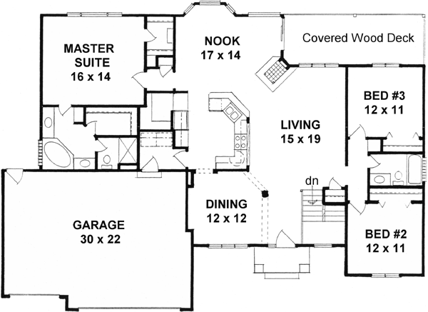 Main Floor Plan: 25-146