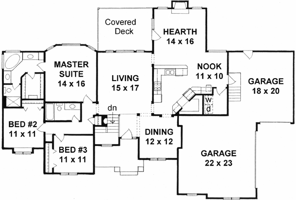 Main Floor Plan: 25-147