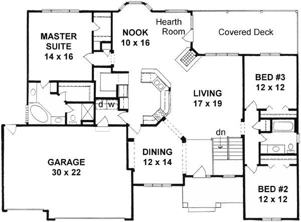 Main Floor Plan: 25-148