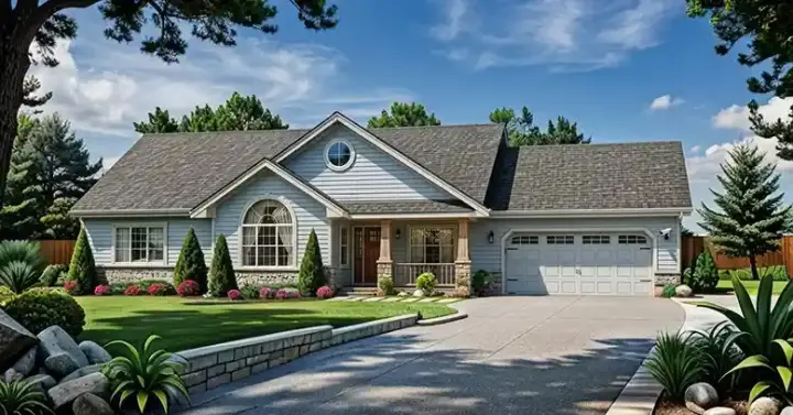 Traditional house plans 25-179 - front exterior, 1,410 sq ft, 3 bed, 2 bath house plans | Monster House Plans