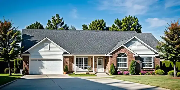 Traditional house plans 25-204 - front exterior, 1,850 sq ft, 3 bed, 2 bath house plans | Monster House Plans