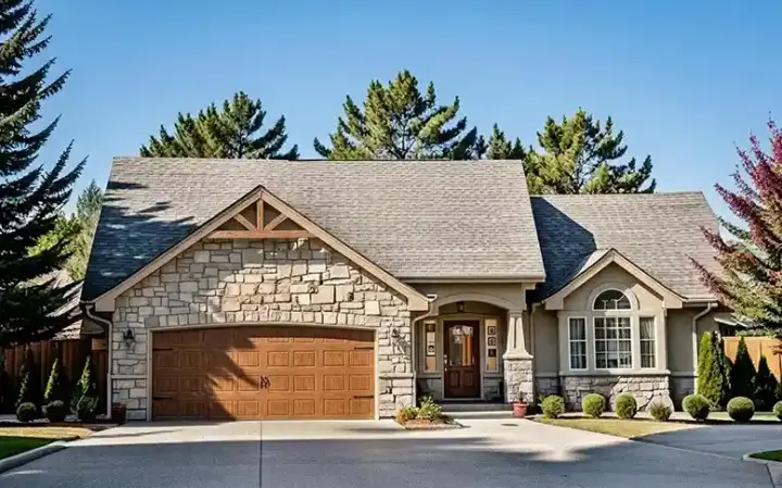 Traditional house plans 25-222 - front exterior, 1,229 sq ft, 2 bed, 2 bath house plans | Monster House Plans