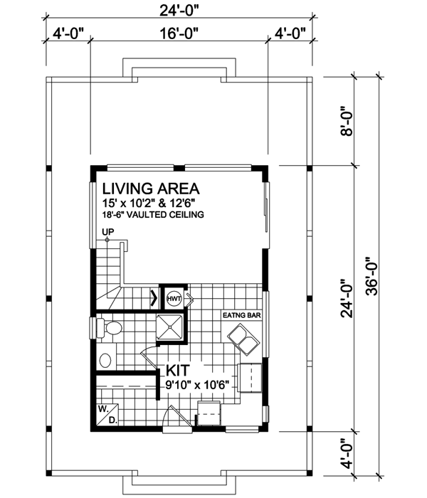 Main Floor Plan: 26-101