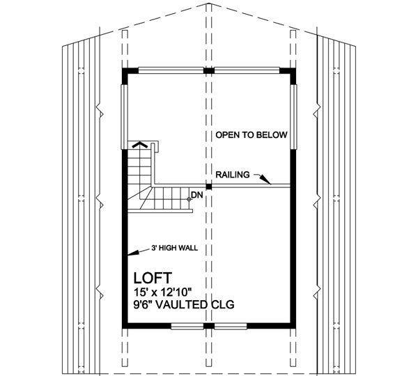 Upper/Second Floor Plan: 26-101