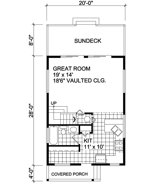 Main Floor Plan: 26-102