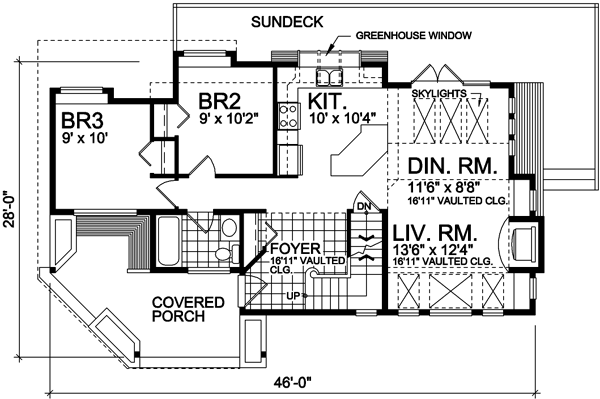 Main Floor Plan: 26-103