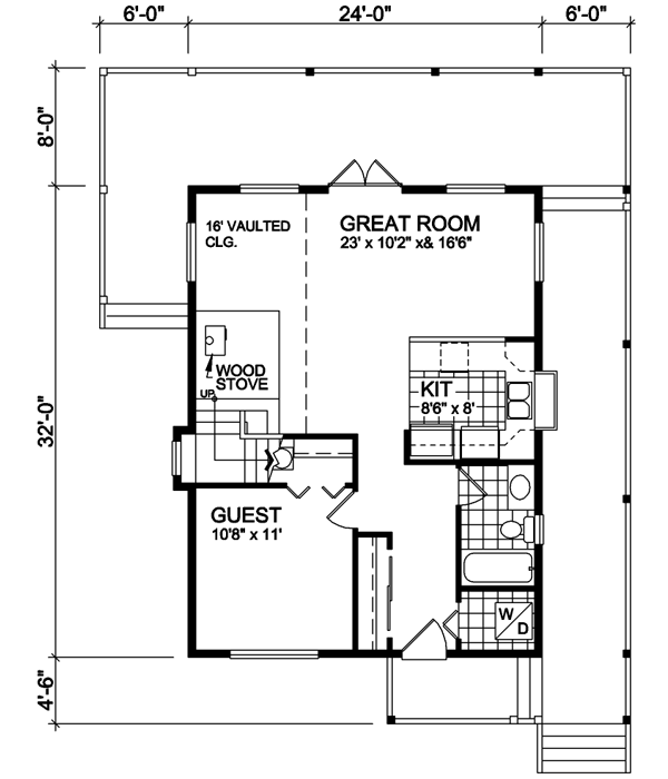 Main Floor Plan: 26-106