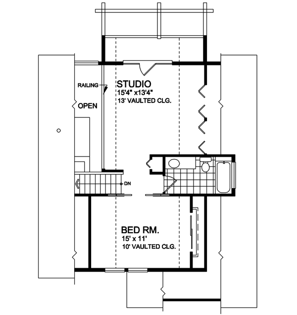 Upper/Second Floor Plan:26-106