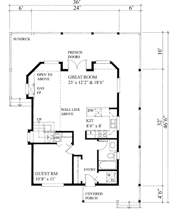 Main Floor Plan: 26-107